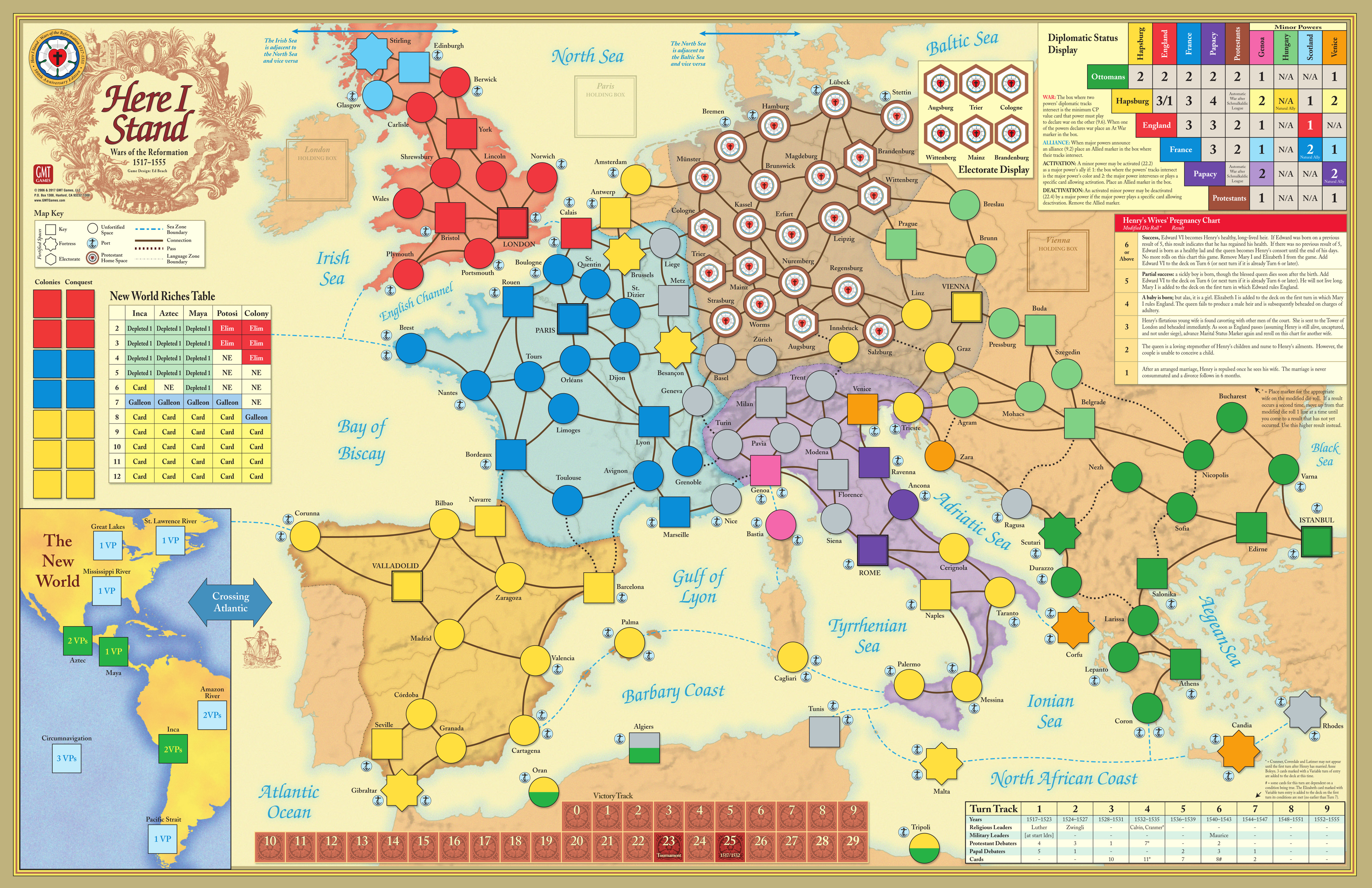 十六世纪欧洲棋盘
